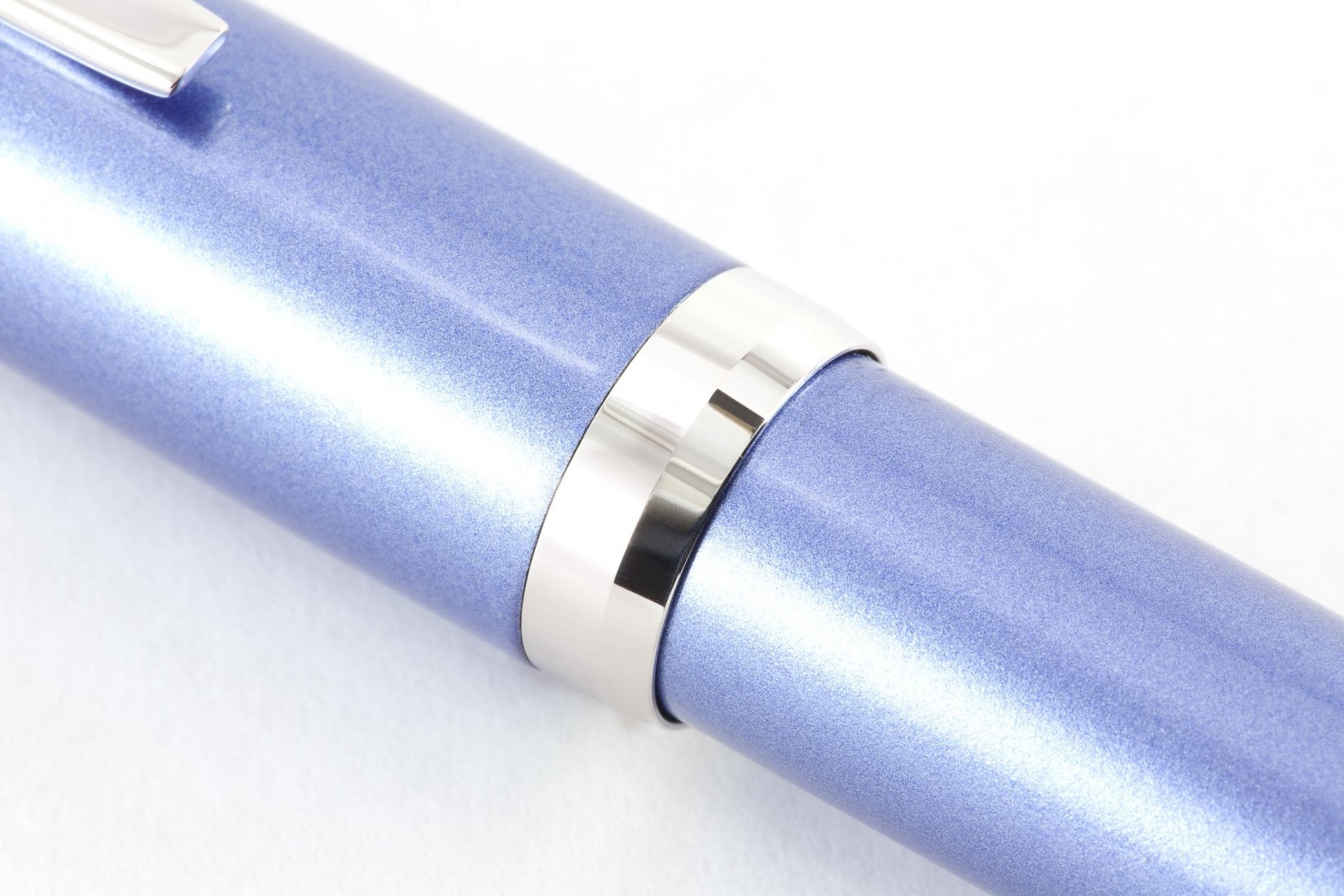 Pilot Falcon Elabo 14k Metal Blue Fountain Pen