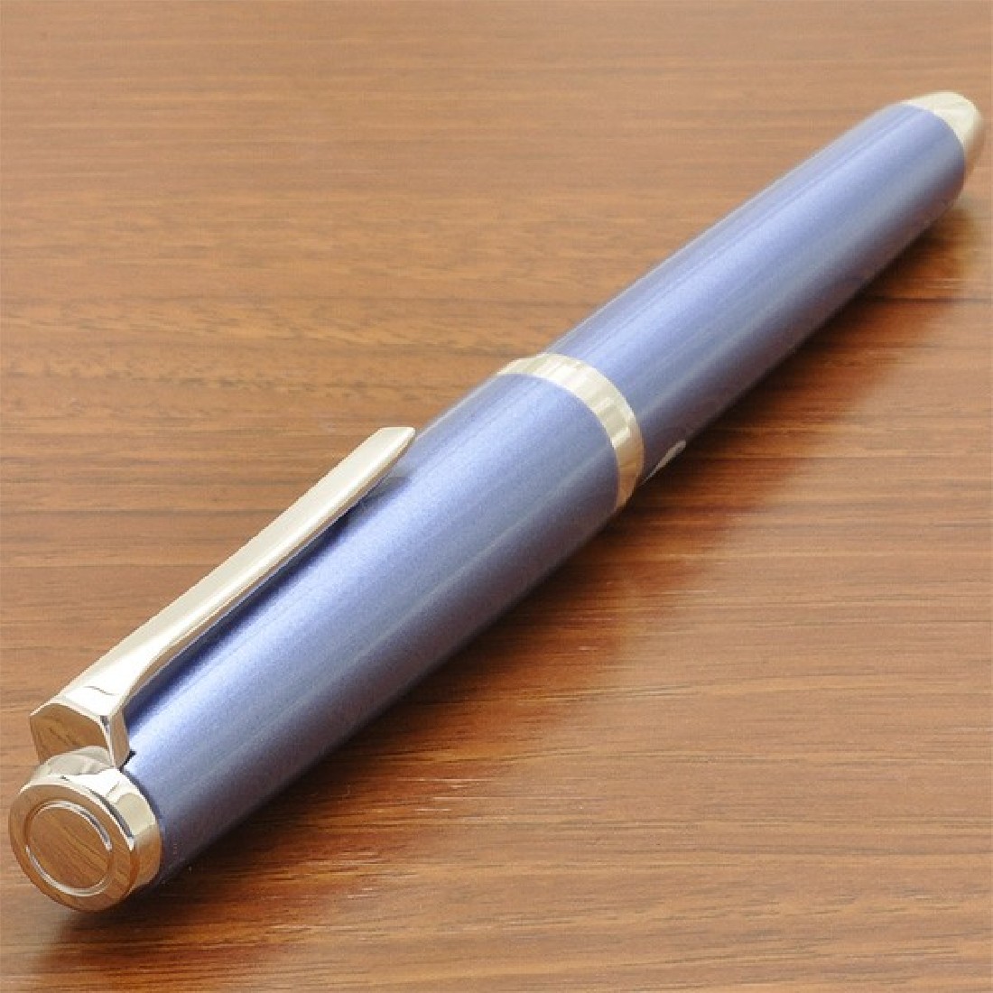 Pilot Falcon Elabo 14k Metal Blue Fountain Pen