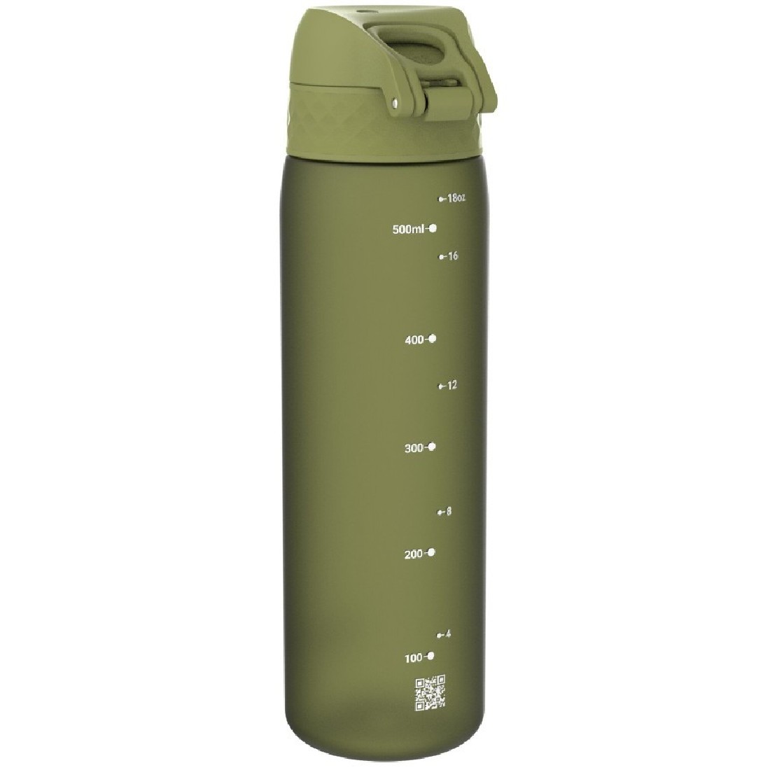Παγούρι πλαστικό Slim 500ml Olive ION8