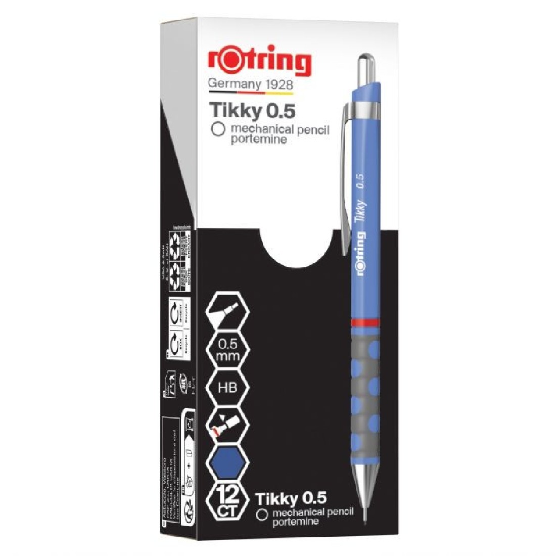 Rotring Tikky 0.5 mm Violet Mechanical Pencil