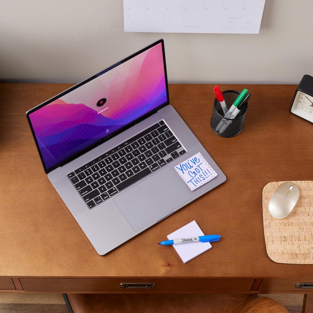 Permanent marker Sharpie Fine Blister 4 colours