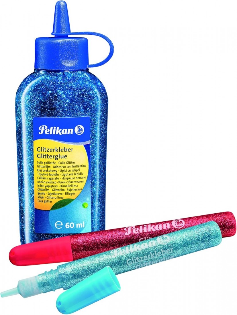 Pelikan glitter glue 60ml blue