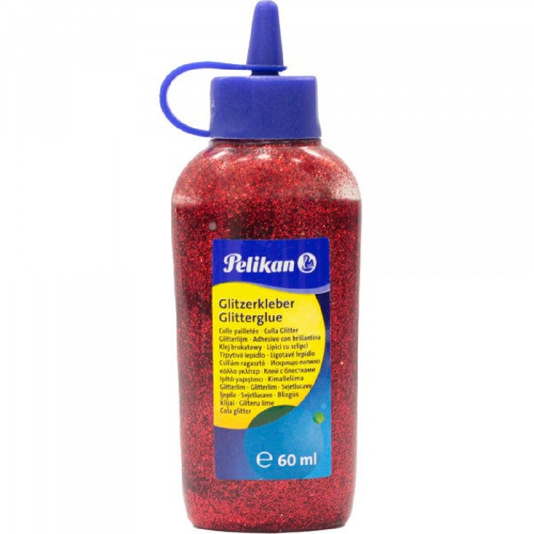 Pelikan glitter glue  60ml red