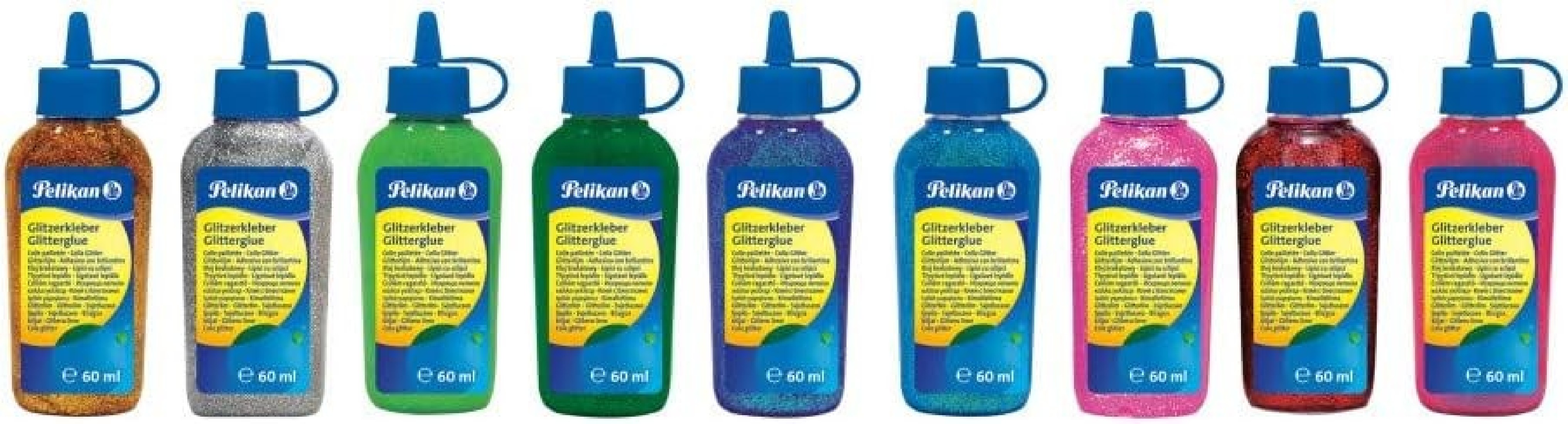Pelikan glitter glue  60ml dark green