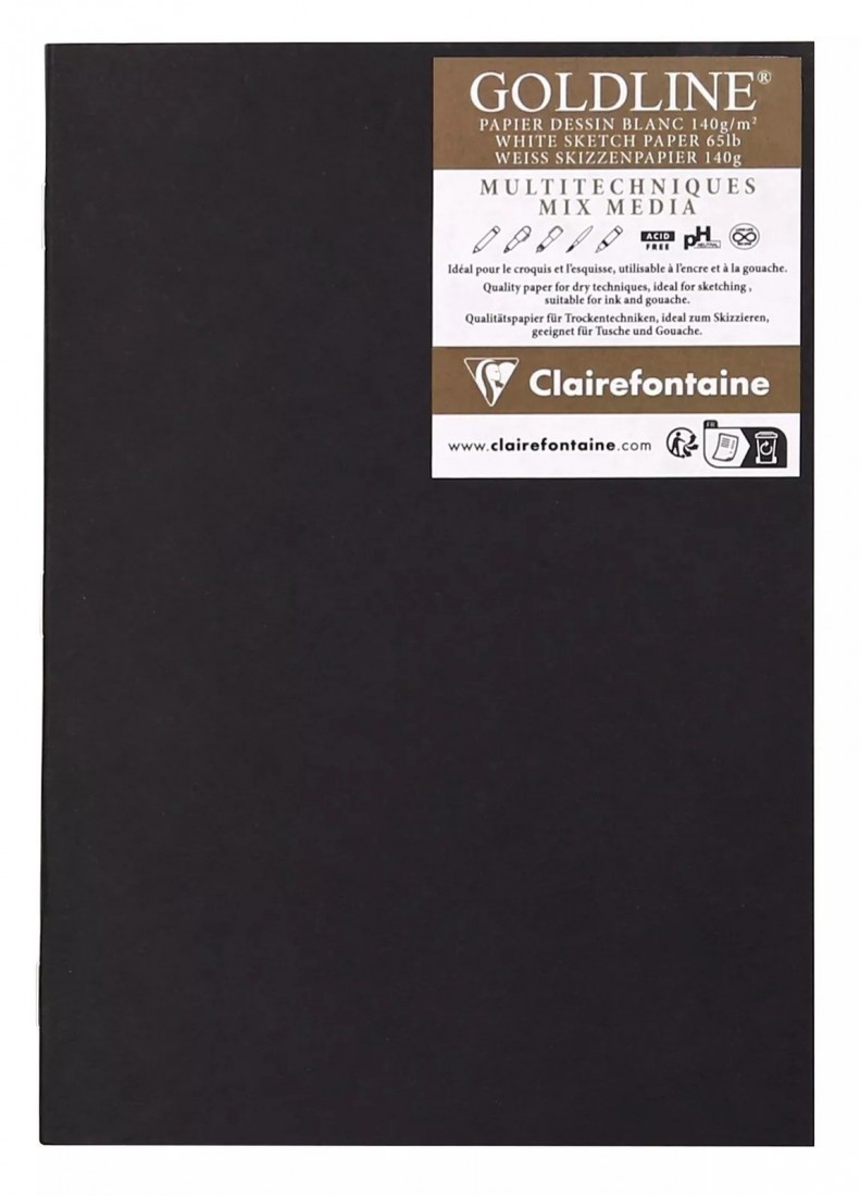 Clairefontaine A4 Goldline 140gr 20sheets 975525C