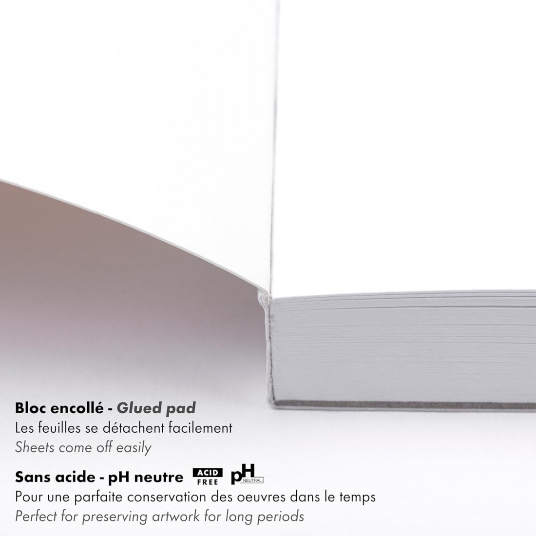 Clairefontaine A4 Paint On mix media 250gr 40sheets 96536C