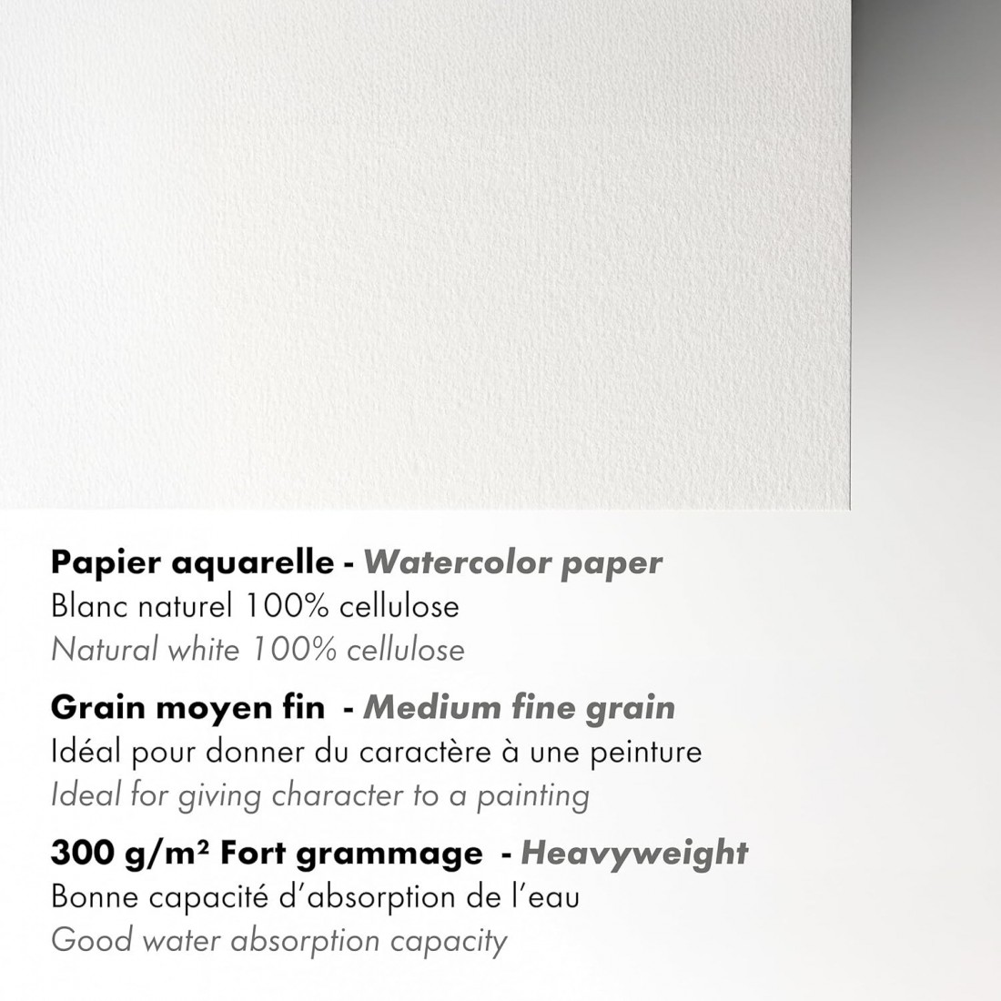 Clairefontaine A3 Aquapad 300gr 30sheets 975722