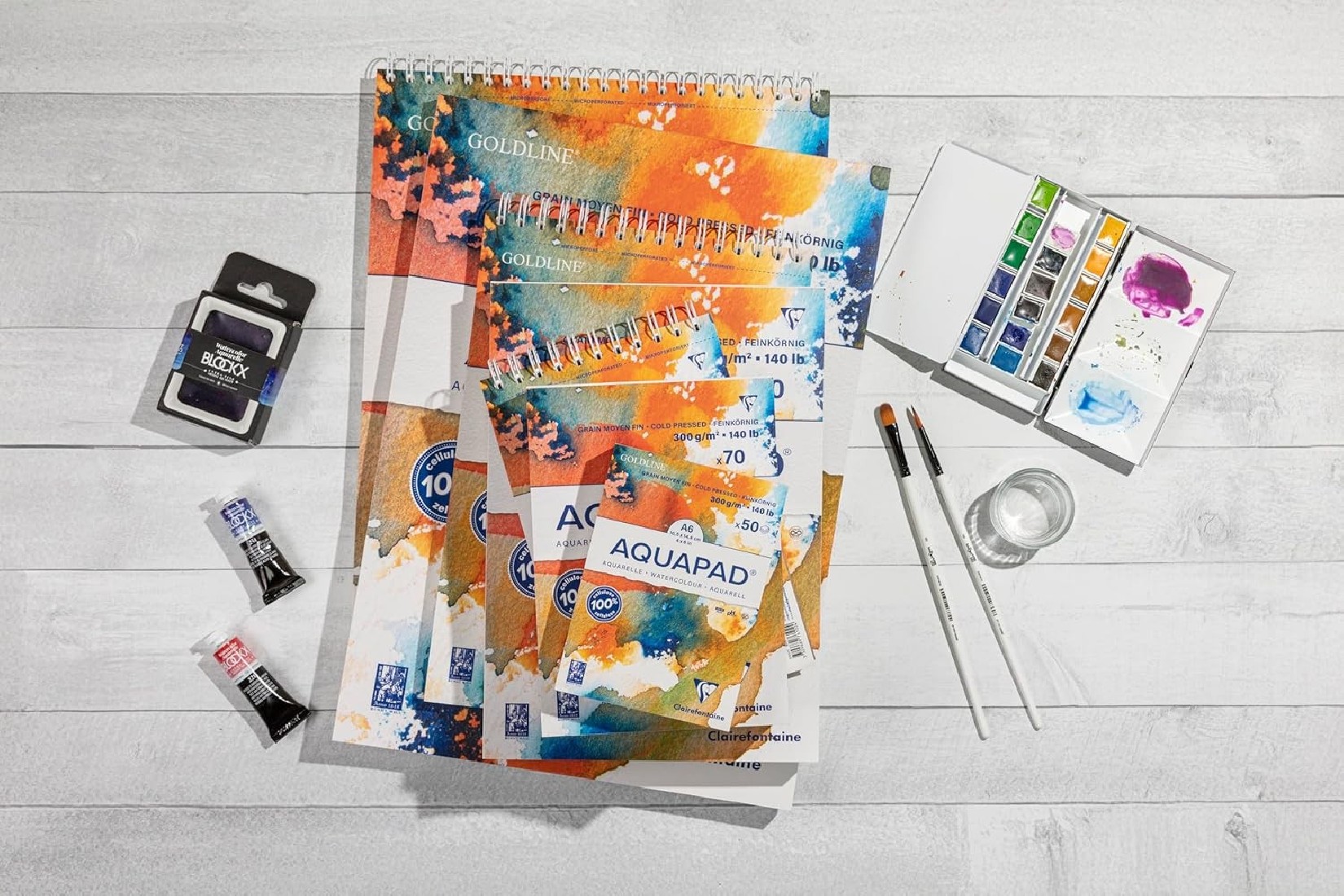 Clairefontaine A3 Aquapad 300gr 30sheets 975722