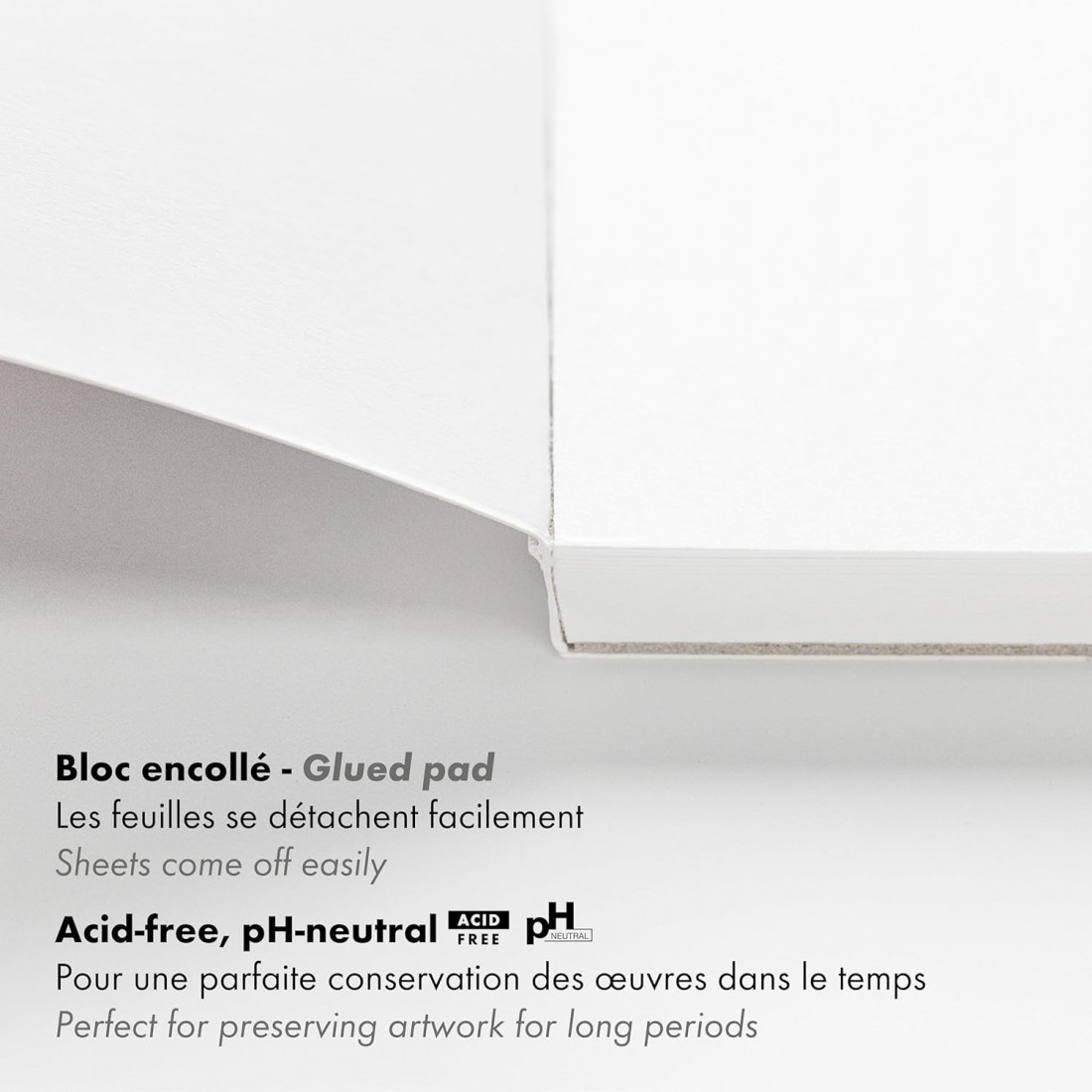 Clairefontaine A3 Paint On mix media Lisse 250gr 25sheets 975730C