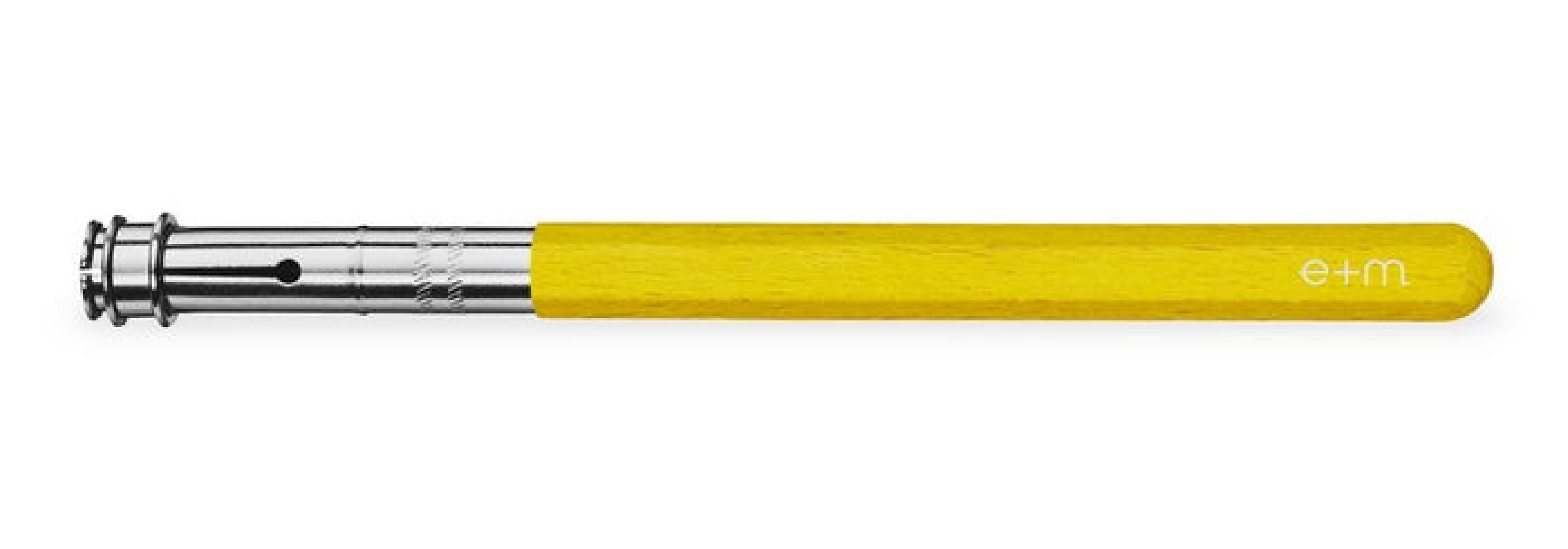 e+m pencil extender Peanpole beech yellow 1155-23