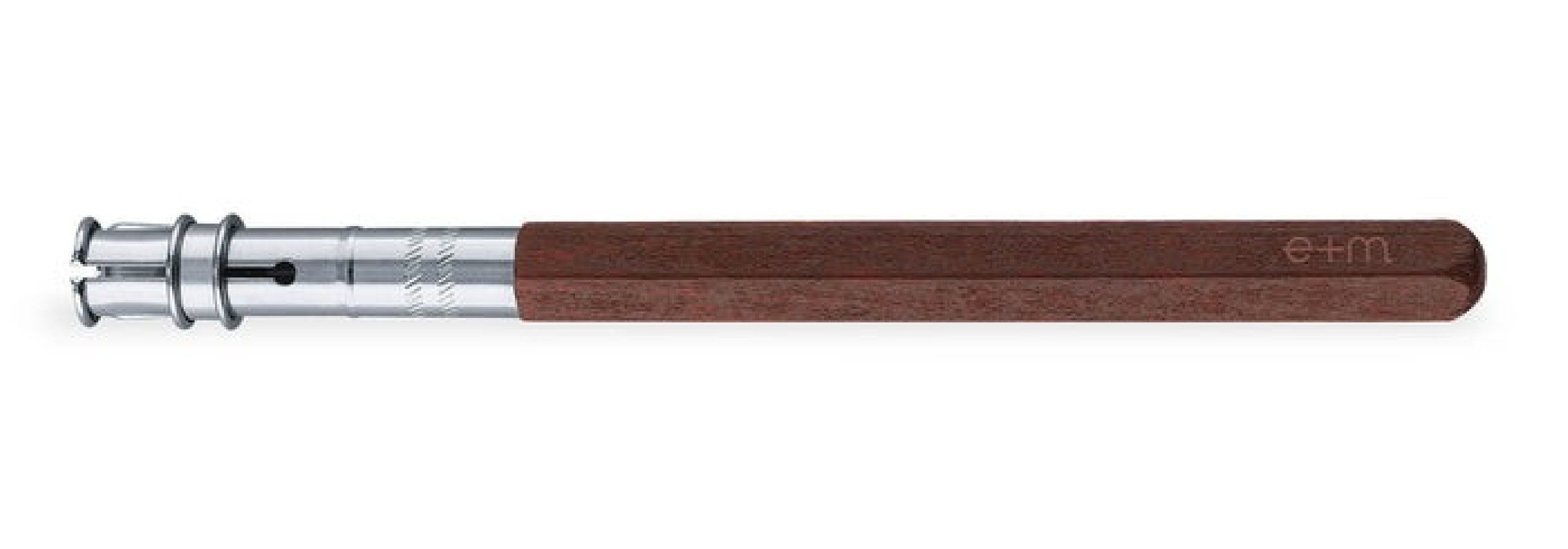 e+m pencil extender Peanpole beech mahogany brown 1155-3