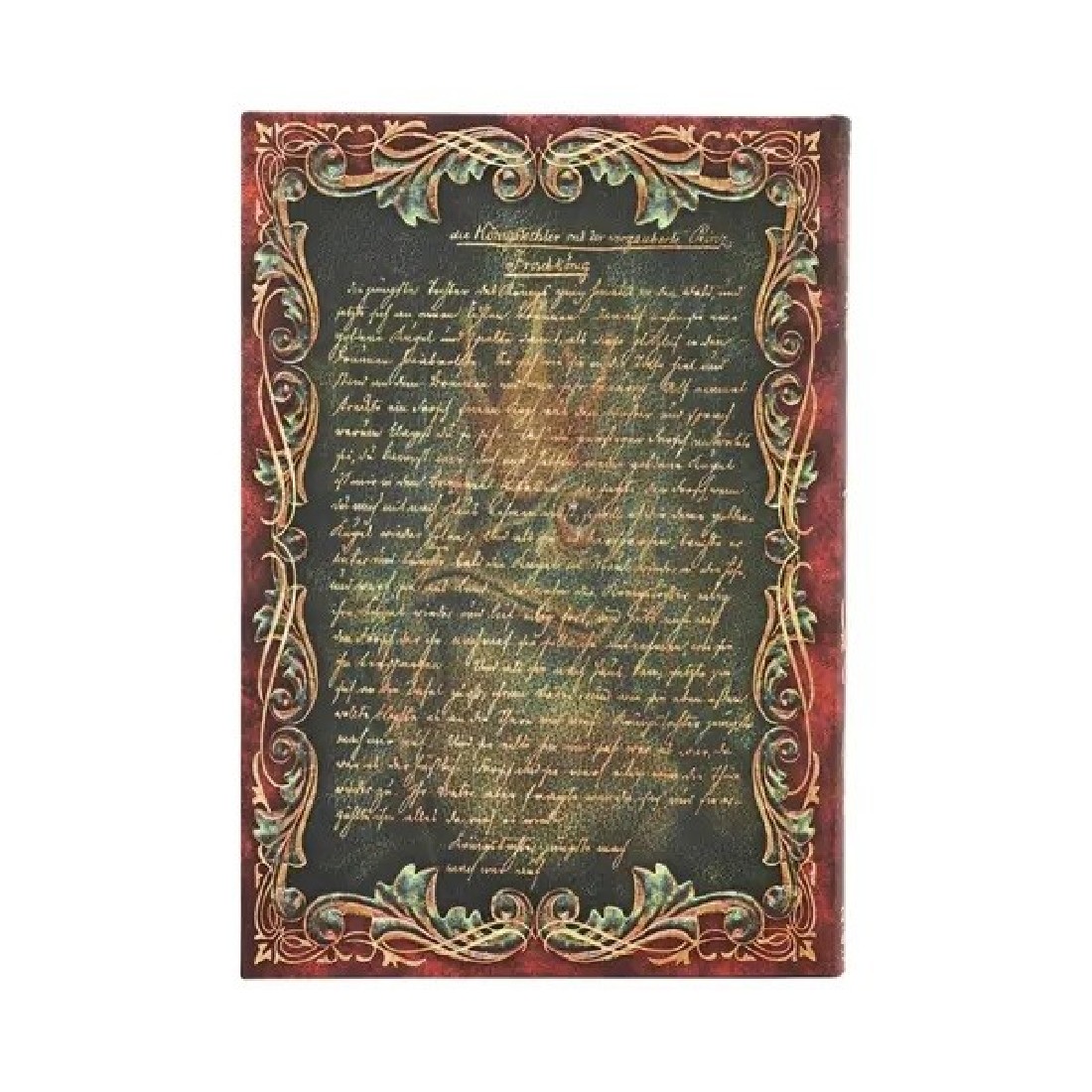 2026 12 Month Weekly Diary, Horizontal, The brothers Grimm, Frog Prince, Midi 13x18 Hard Cover, Paperblanks