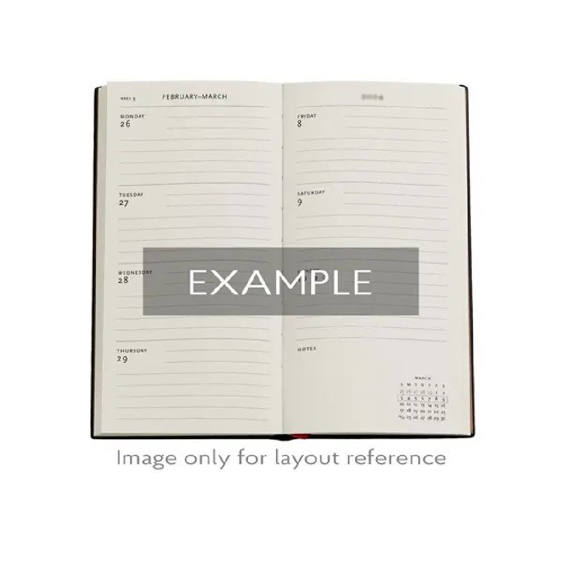 2026 Weekly Horizontal Diary, Porto, Portuguese Tiles, Slim 9x18 Hard Cover, Paperblanks