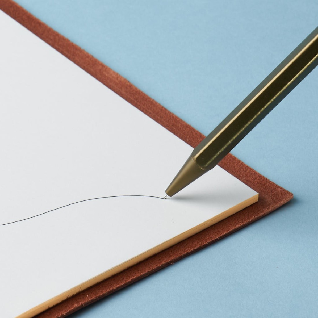 Paper Republic Le Stylo Needlepoint Pen Olive