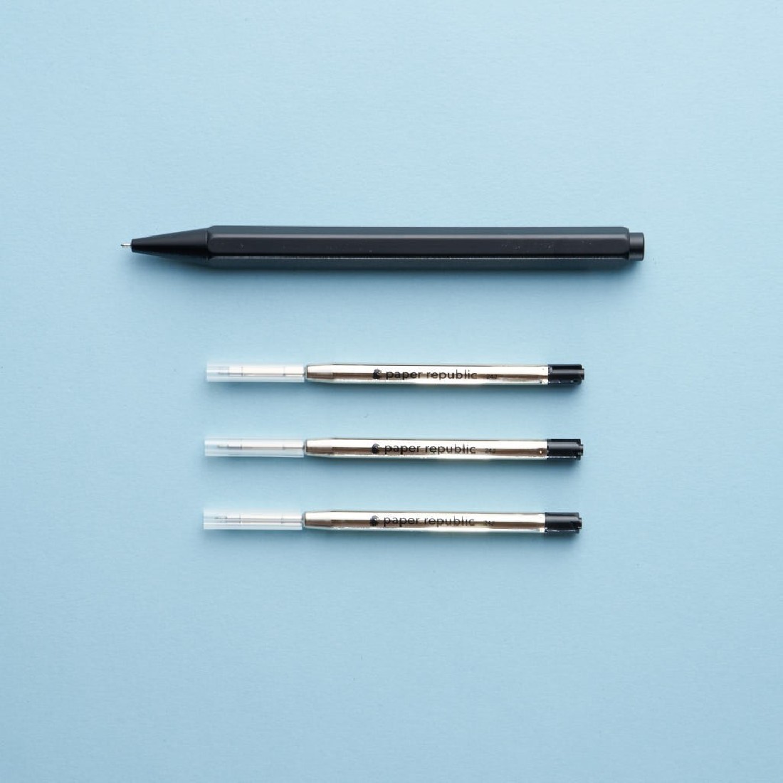 Paper Republic Le Stylo set of 3 refills black