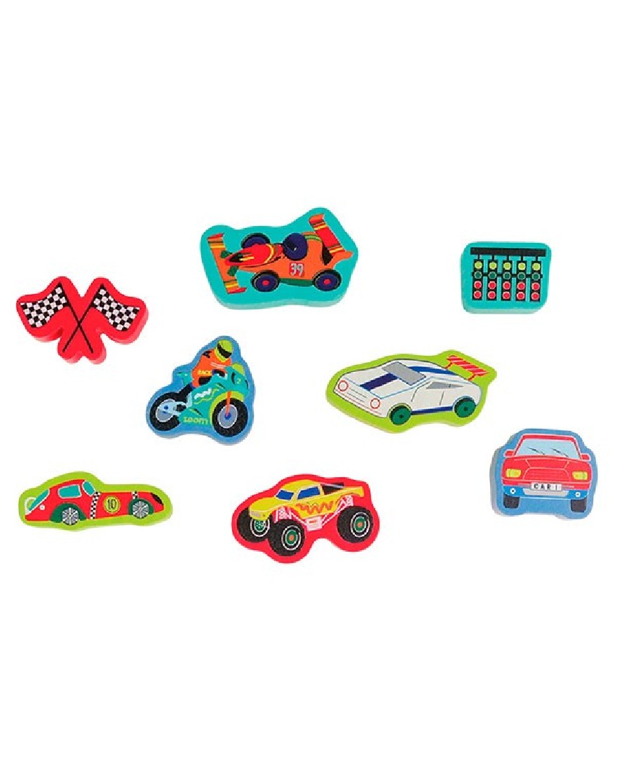My Stamper Set Cars 50P6148 Floss & Rock (Σετ σφραγίδες)
