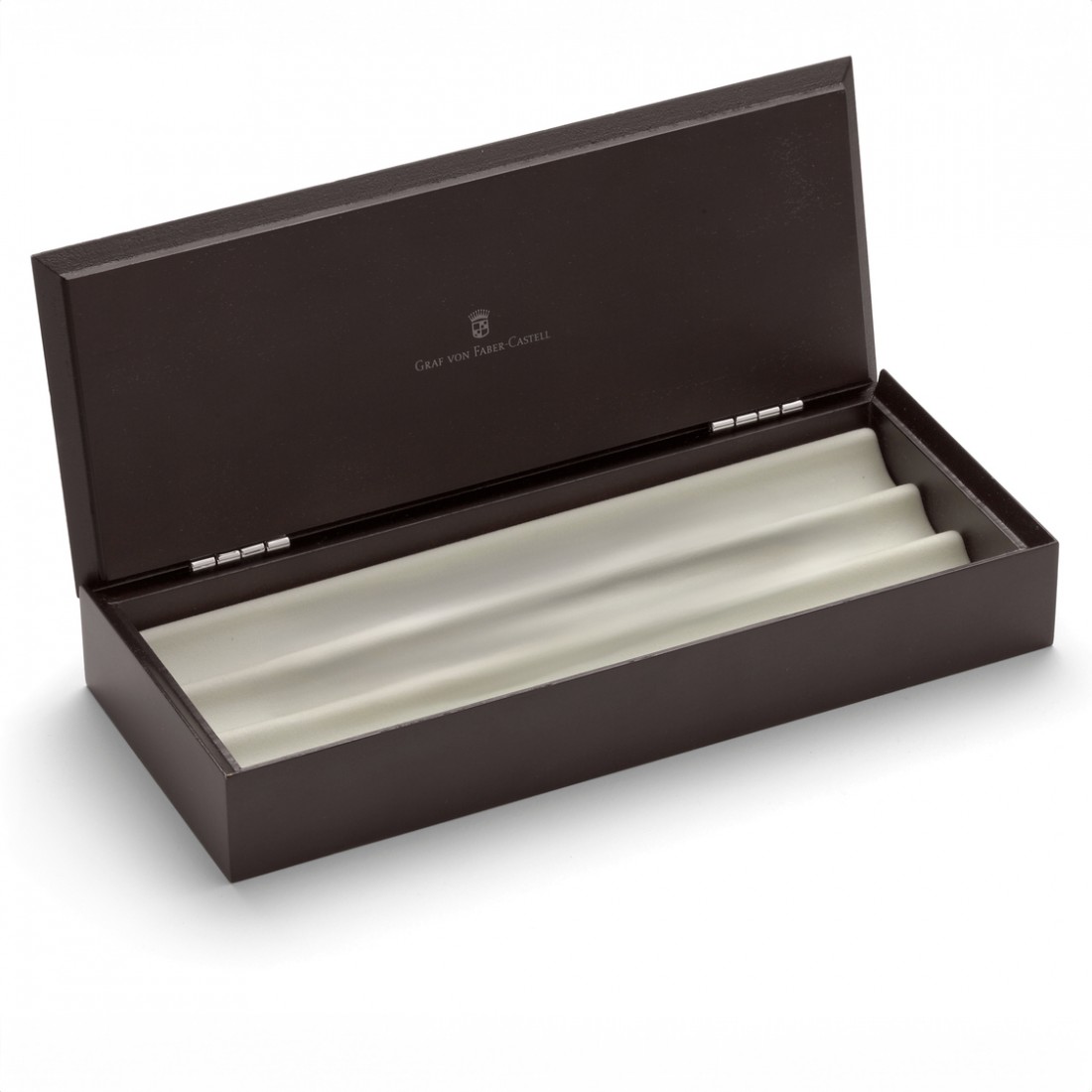 Graf Von Faber Castell Ebony Wood Platinum ballpoint 145531