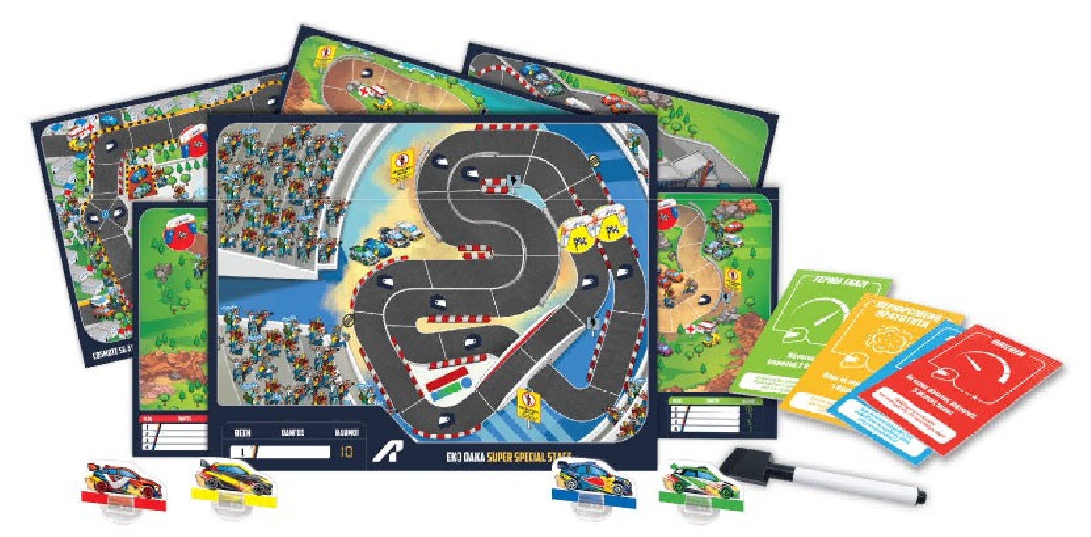 Επιτραπέζιο παιχνίδι Ράλλυ των Θεών 100953 Δεσύλλας