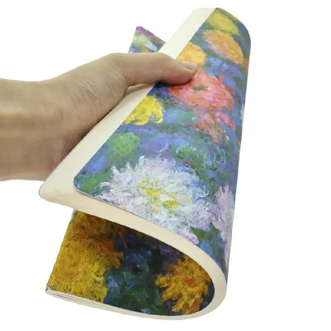 Paperblanks A4 unlined cahier Monets chrysanthemums