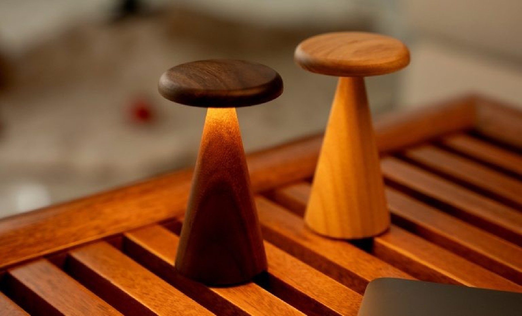 Gingko Sylva Table Lamp Mini - White Ash G056M-AH