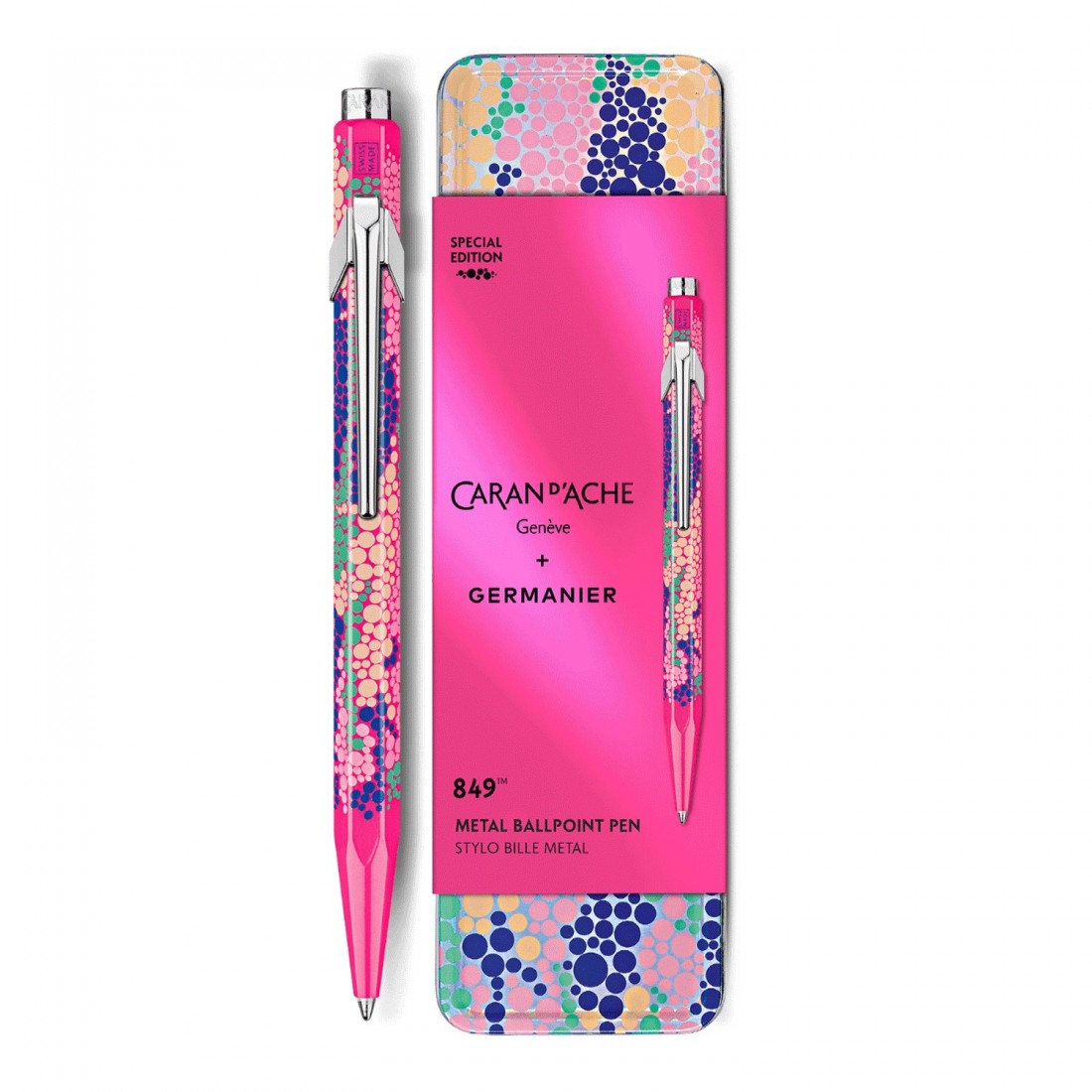 Caran dache Ballpoint Pen 849™ GERMANIER Pink – Special Edition