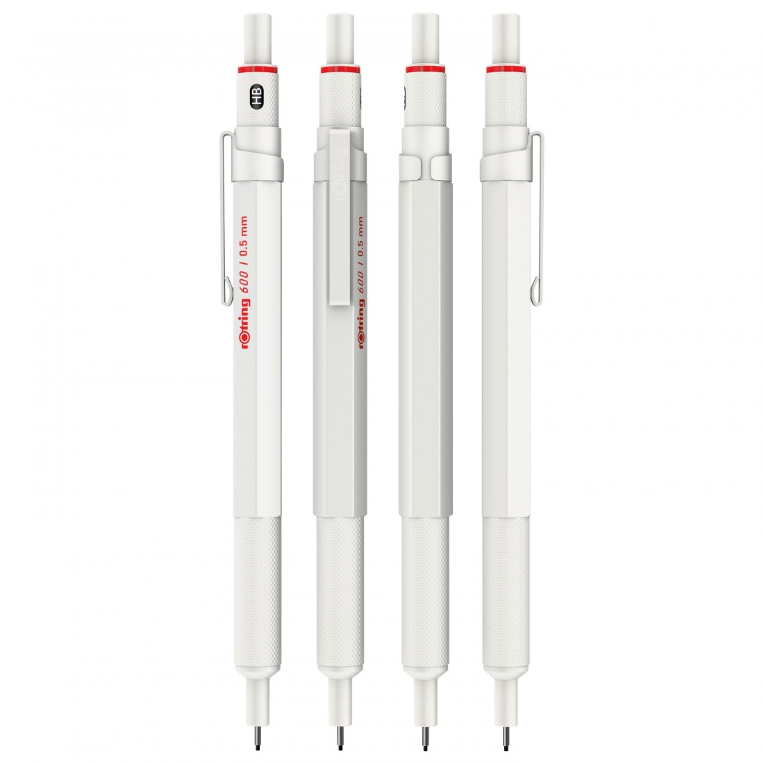 Rotring 600 Pearl White Mechanical Pencil 0,5mm