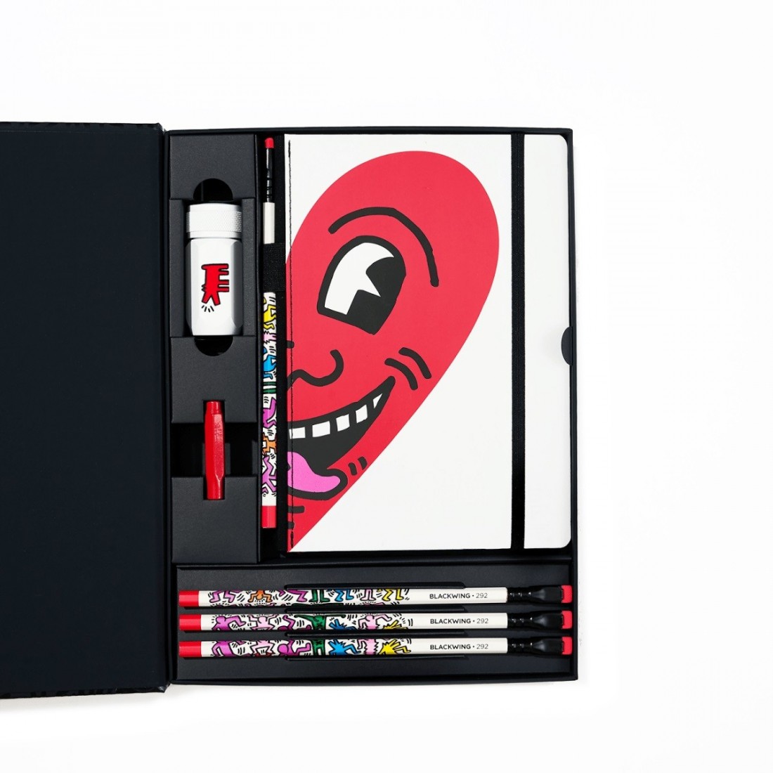 Blackwing Volume 292 - Keith Haring Smiling Heart Gift Set