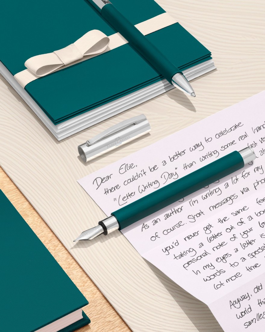 Faber Castell Ambition Soft Teal 147161 Fountain Pen