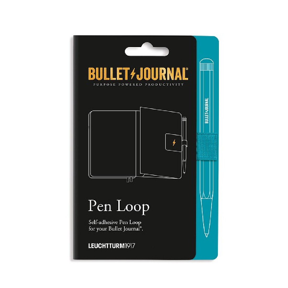 Leuchtturm 1917 Pen Loop, Bullet Journal, Turquoise