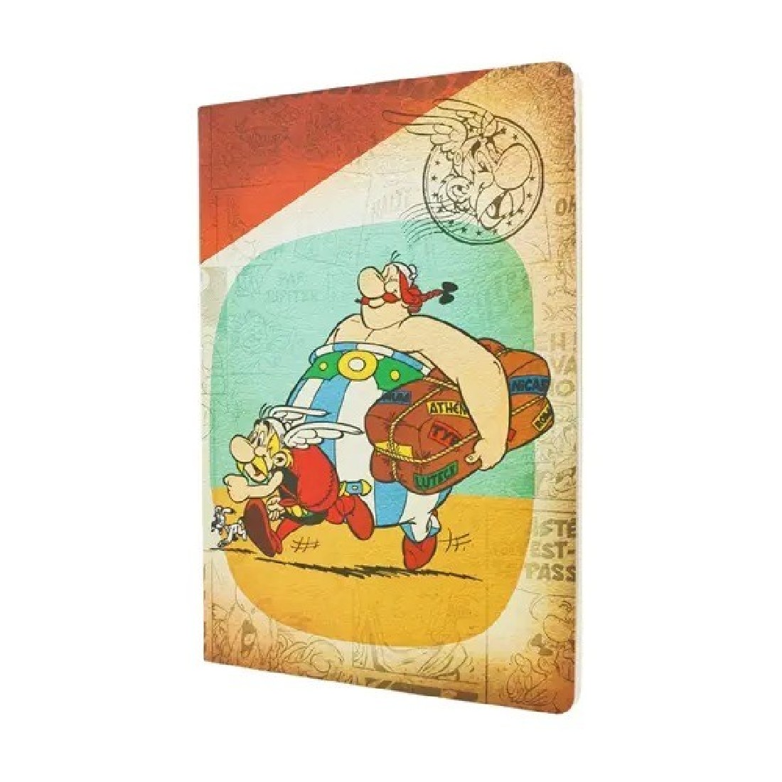 Paperblanks The adventures of Asterix ruled cahier A4 flexy cover