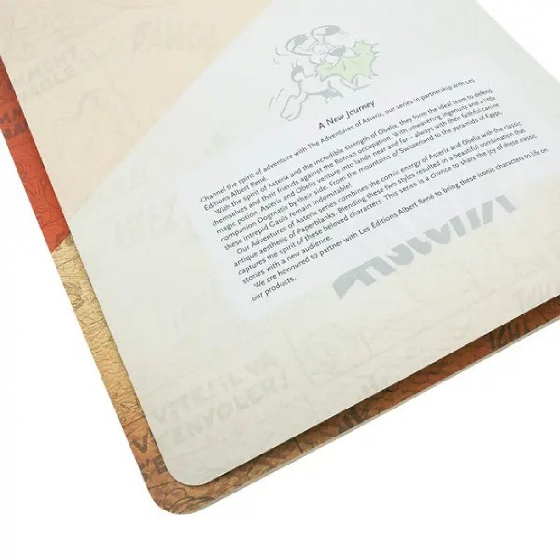 Paperblanks The adventures of Asterix ruled cahier A4 flexy cover