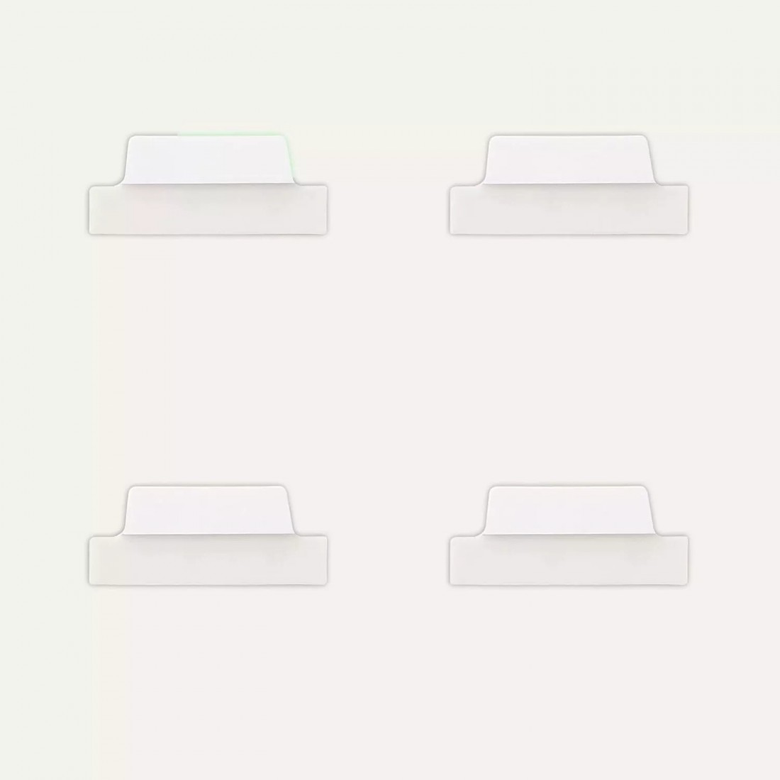 Αυτοκόλλητοι Επανατοποθετούμενοι  Σελιδοδείκτες Διαφανές-Λευκό 24τμχ 63.5χ25,4 74789 Avery