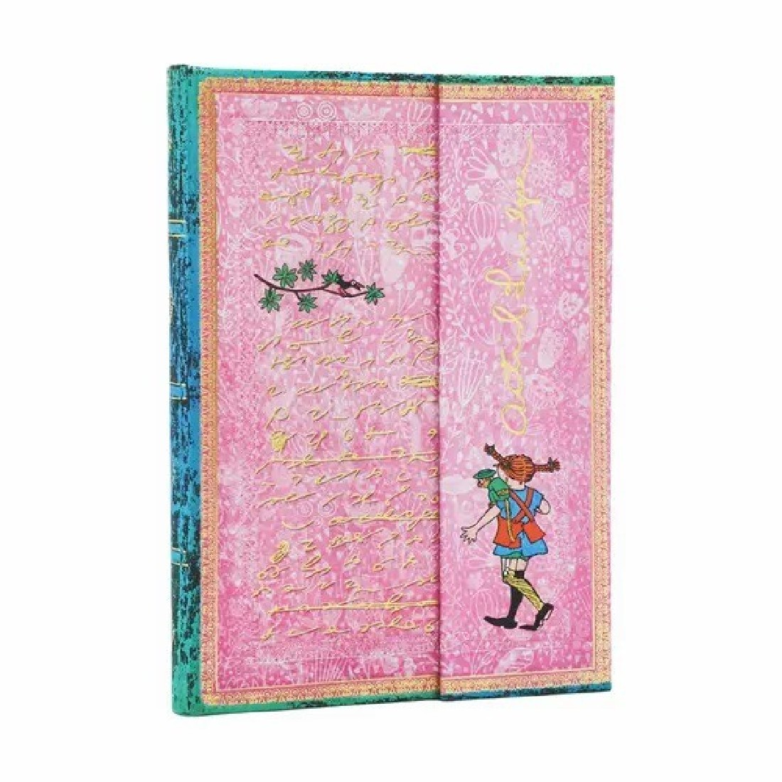 Paperblanks notebook midi 12,5x18 Pippi Longstocking story by Astrid Lindgren, hard cover ruled