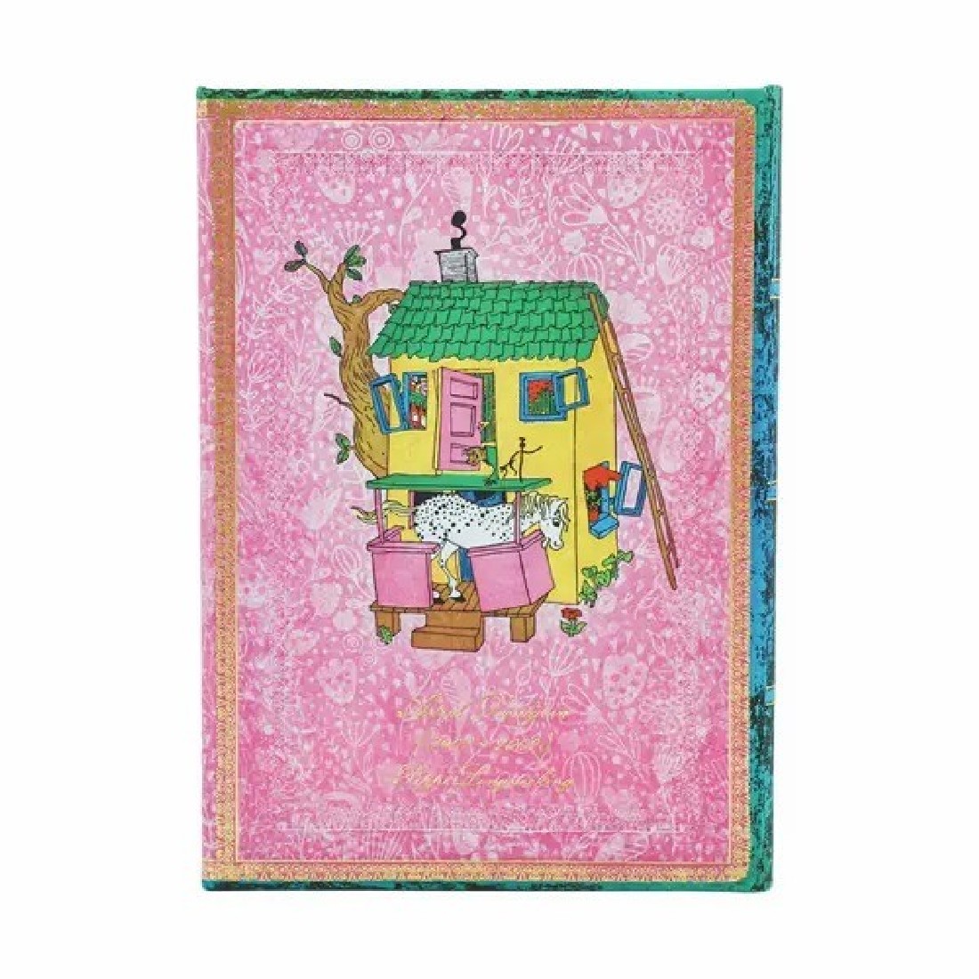 Paperblanks notebook midi 12,5x18 Pippi Longstocking story by Astrid Lindgren, hard cover ruled