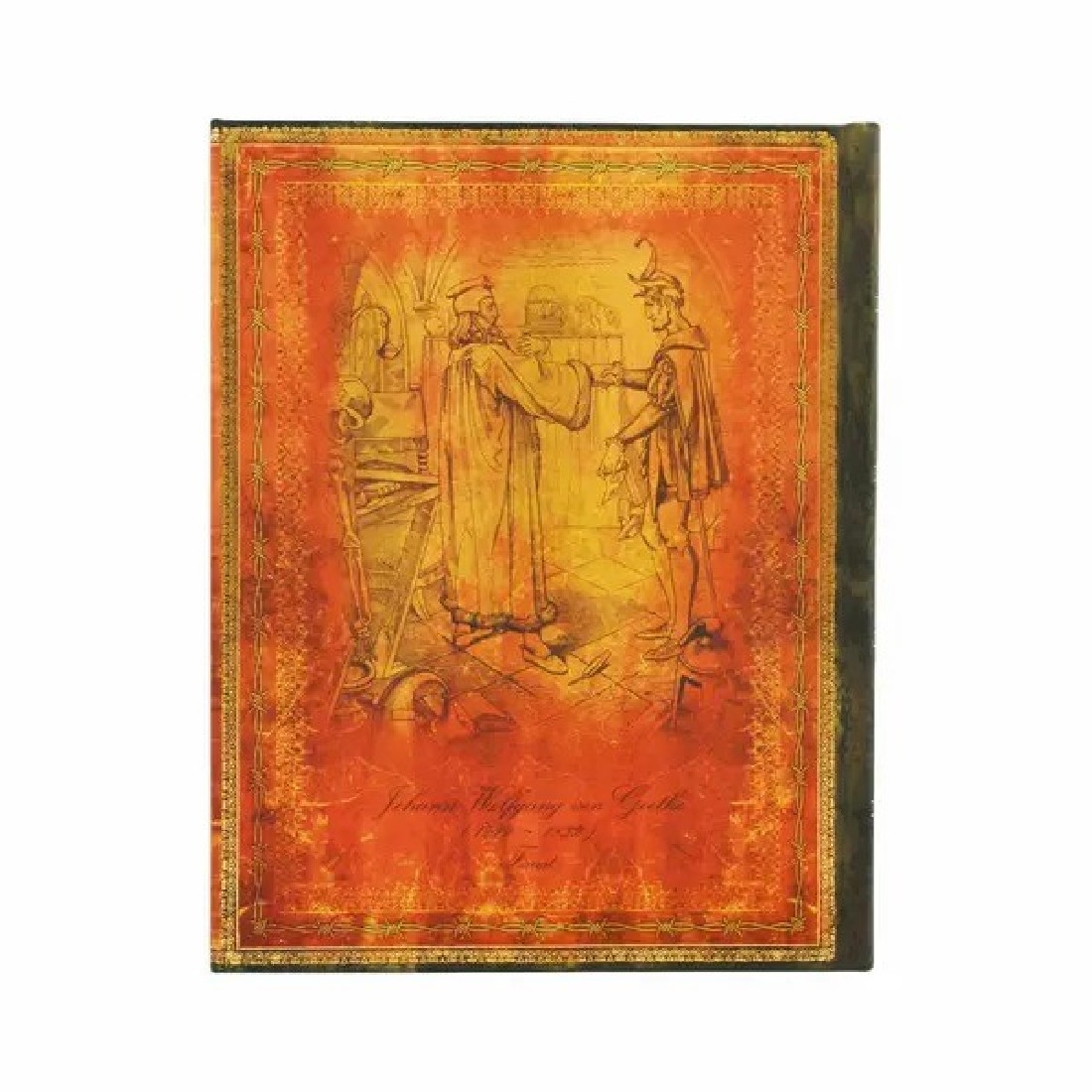 Paperblanks notebook Ultra 18x23 hard cover Goethe the Faust ruled