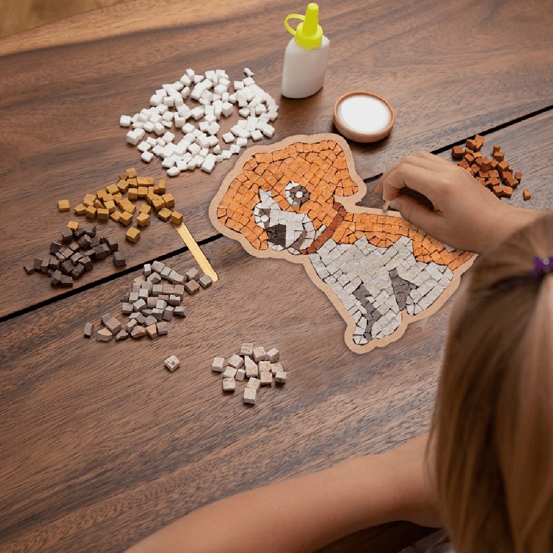 Mosaic Box Ψηφιδωτό Ζώα 119 Σκύλος