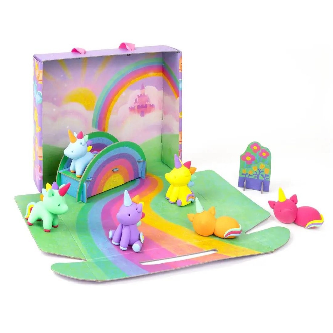 Σετ δραστηριοτήτων - Claytopia Unicorn World 20219 Tiger Tribe