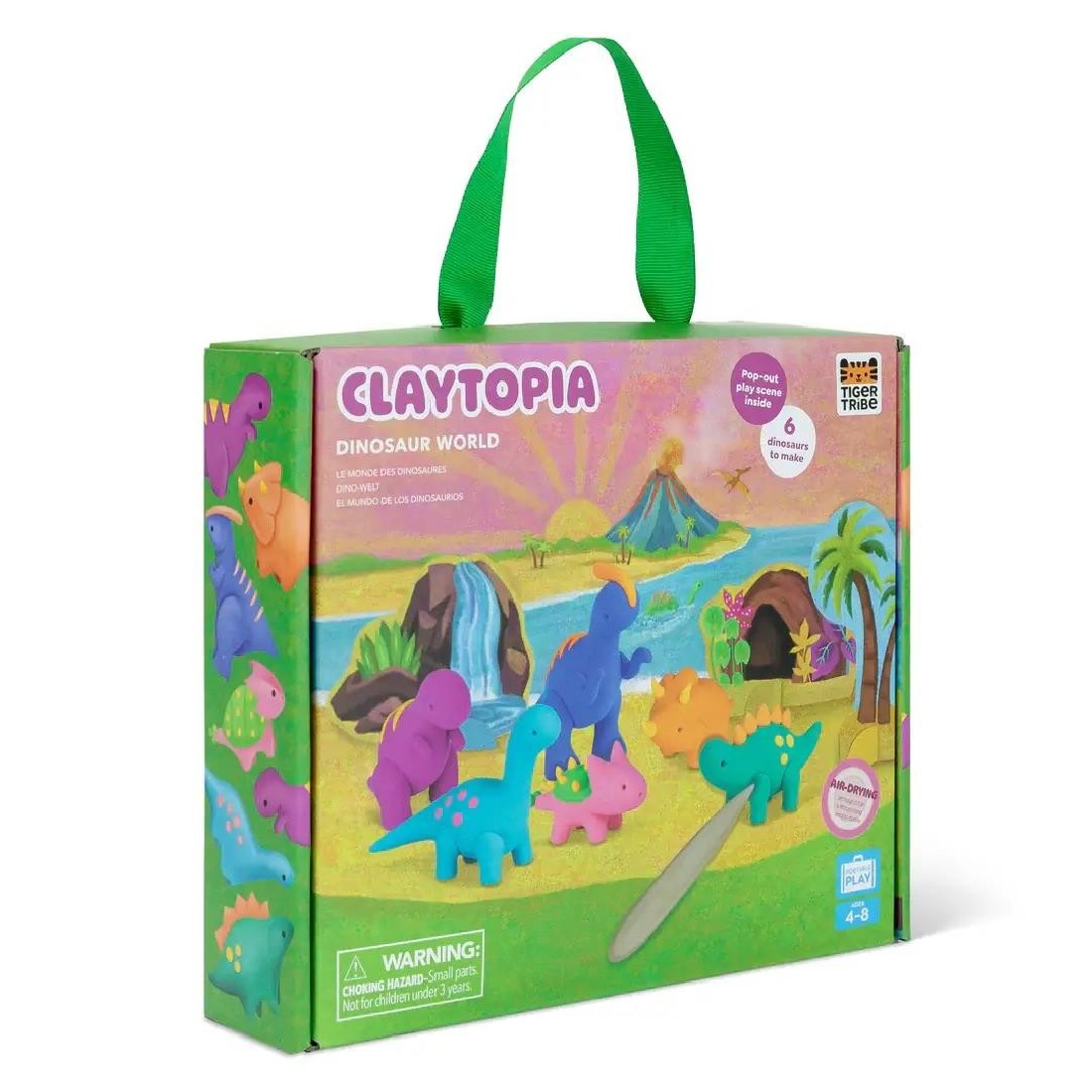 Σετ δραστηριοτήτων - Claytopia Dinosaur World 20220 Tiger Tribe