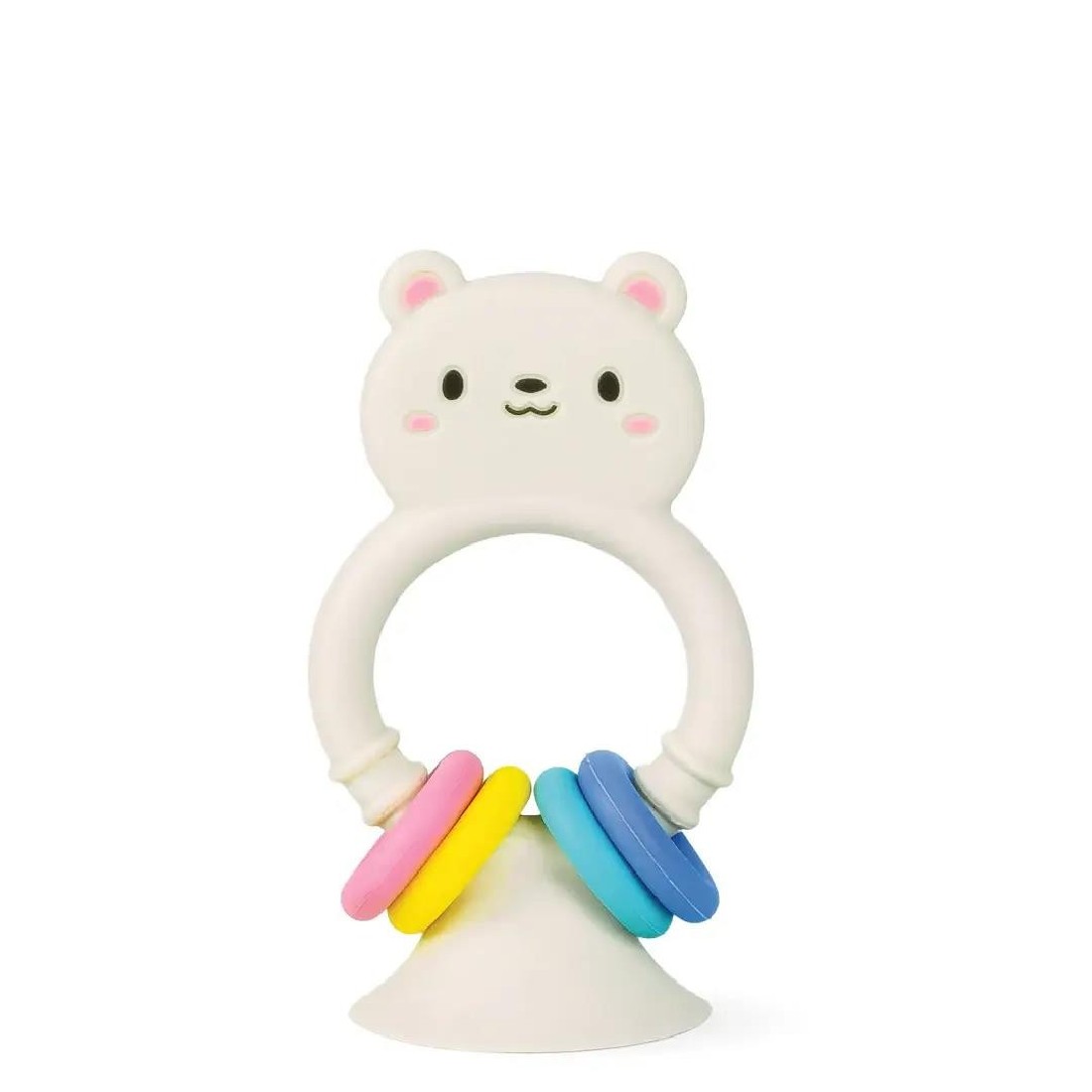 Βρεφική κουδουνίστρα High Chair Buddy – Silicone Bear 20325 Tiger Tribe