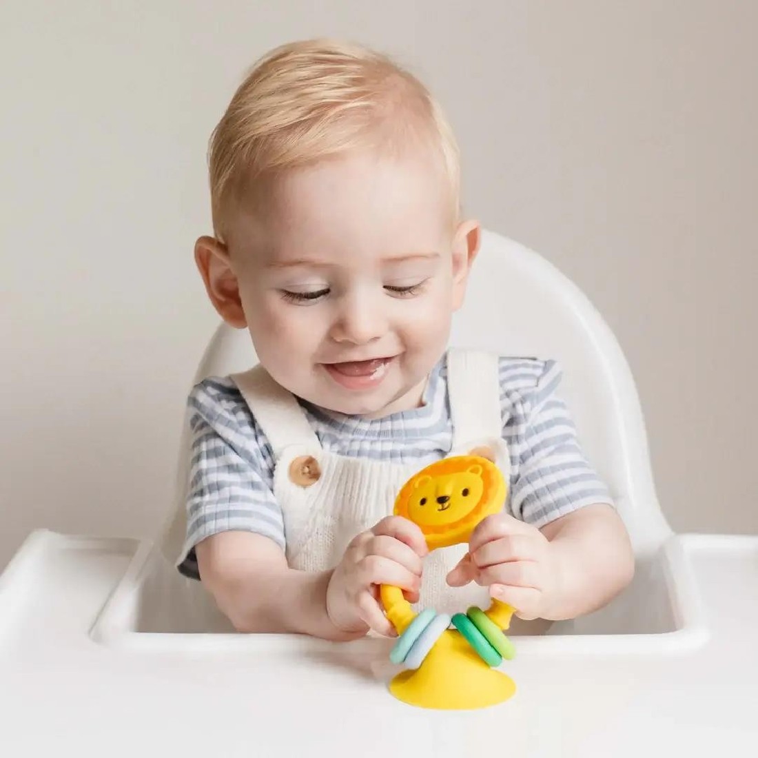 Βρεφική κουδουνίστρα High Chair Buddy – Silicone Lion 20324 Tiger Tribe