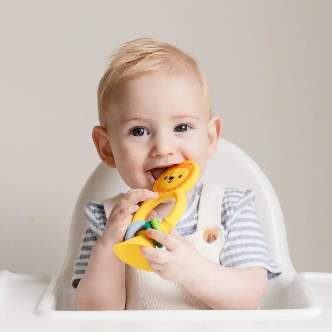 Βρεφική κουδουνίστρα High Chair Buddy – Silicone Lion 20324 Tiger Tribe