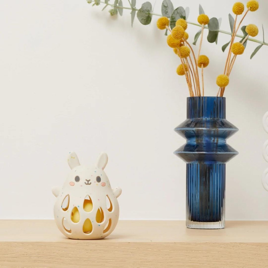 Κουδουνίστρα σιλικόνης Bunny 20306 Tiger Tribe