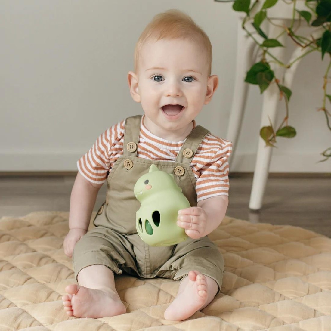 Κουδουνίστρα σιλικόνης Dinosaur 20305 Tiger Tribe