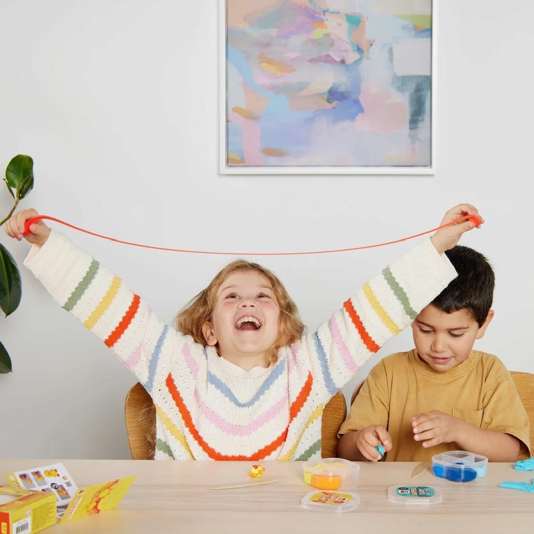 Σετ με πηλό Super clay Sunset Pink + Red 94222 Tiger Tribe