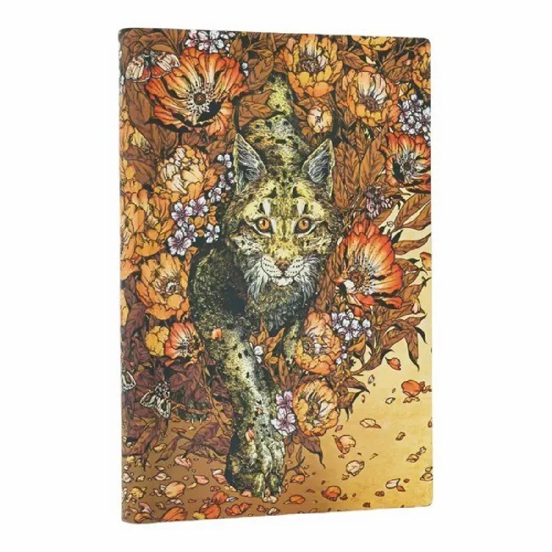 Paperblanks notebook mini 9x14 Lynx Rising, lined, flexi cover