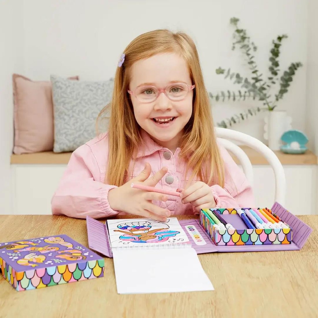 ΣΕΤ ΔΡΑΣΤΗΡΙΟΤΗΤΩΝ – Colour by Numbers Mermaids and Friends 20203 Tiger Tribe