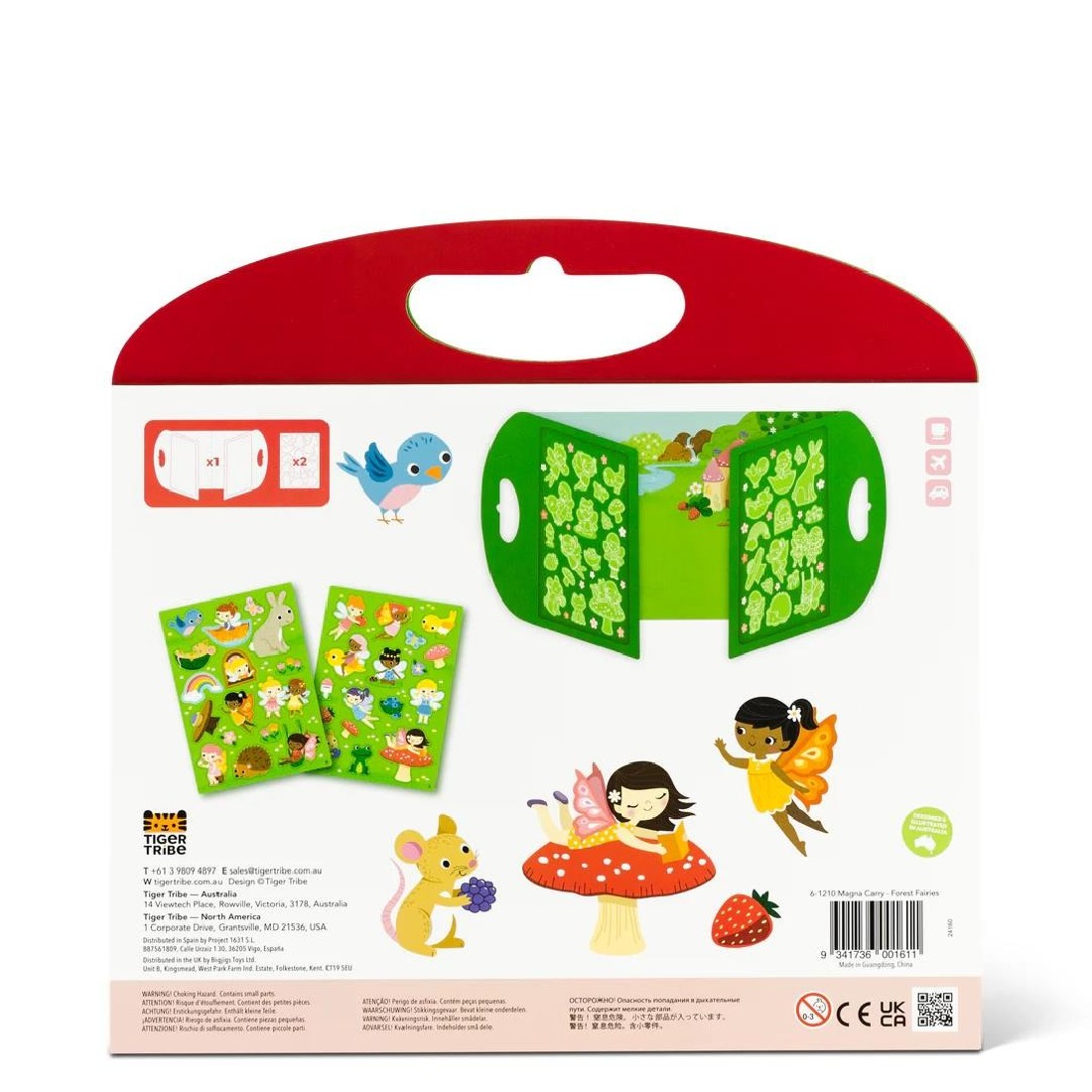 Φορητό Mαγνητικό Παιχνίδι – Οι Νεράιδες του Δάσους 20217 Tiger Tribe