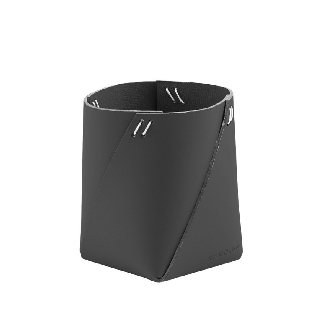 Pencil holder Grafite, recycled leather, Vacavaliente