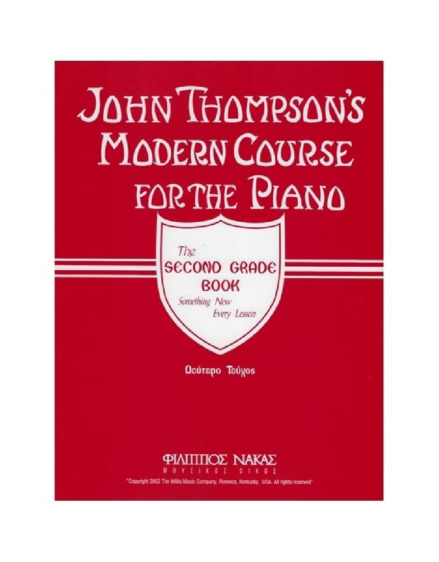 John Thompsons-Modern Course for the Piano, 2st Grade Book -  W006901001
