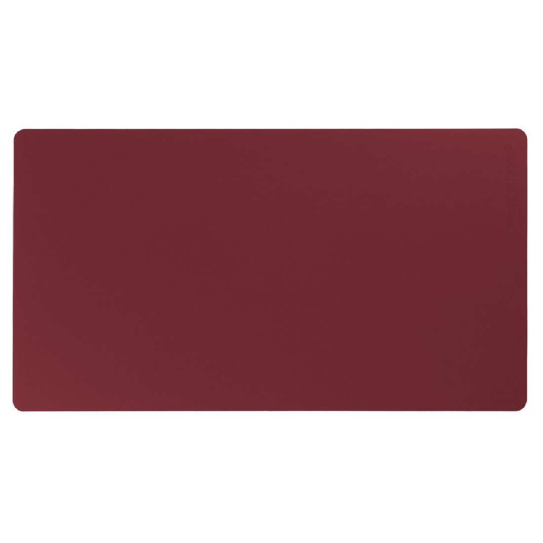 Desk Pad 65x35cm Merlot recycled leather Vacavaliente